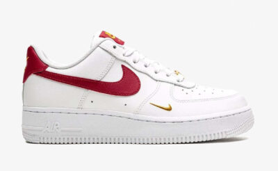 Air Force 1 Low Essential White Gym Red - Sneakers Outlet Co