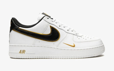 Air Force 1 07 LV8 Double Swoosh White Black Gold - Sneakers Outlet Co