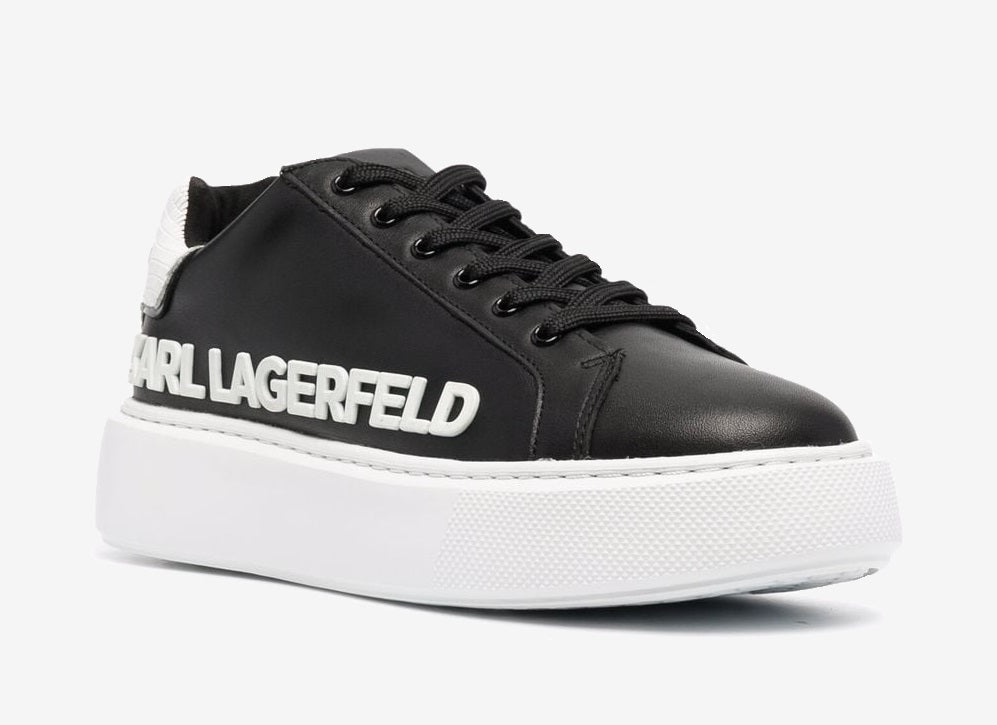Karl Lagerfeld Maxi Kup logo-print sneakers - Image 2