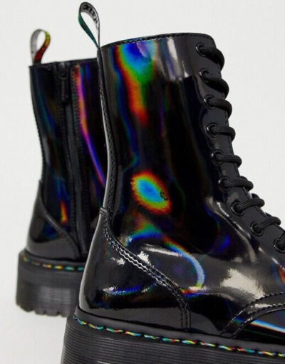 DR Martens Rainbow Patent