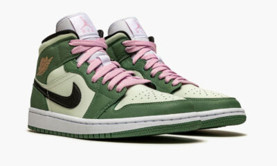 Air Jordan 1 Mid Mid se Dutch Green WMNS