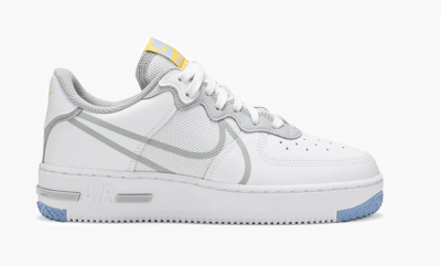 Air Force 1 React Smoke Grey Gold - Sneakers Outlet Co