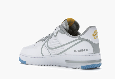 Air Force 1 React Smoke Grey Gold - Sneakers Outlet Co