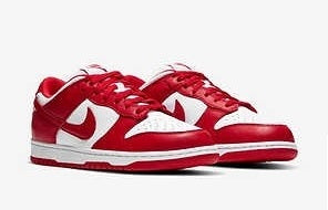 Nike Dunk low – University Red