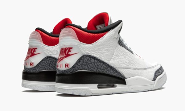 Air Jordan 3 Retro SE DNM Fire Red Denim - Sneakers Outlet Co