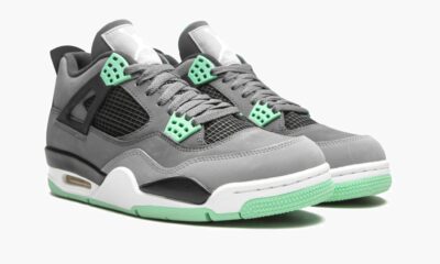 Air Jordan 4 Retro Green Glow - Sneakers Outlet Co