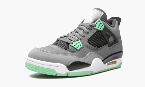 Air Jordan 4 Retro Green Glow - Sneakers Outlet Co