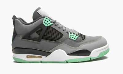 Air Jordan 4 Retro Green Glow - Sneakers Outlet Co