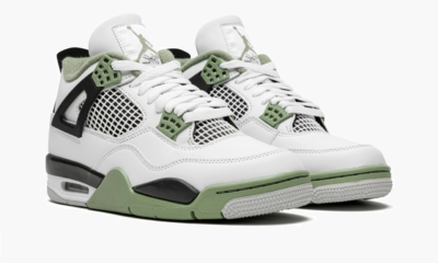 Air Jordan 4 Oil Green - Sneakers Outlet Co