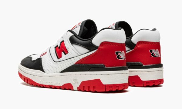 New balance 550 White/Red?black - Sneakers Outlet Co