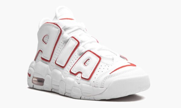 Nike Air More Uptempo White Varsity Red - Sneakers Outlet Co