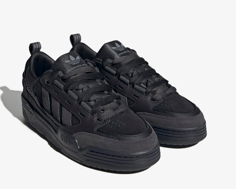 adidas ADI2000 "Tripple Black" leather sneakers - Image 3